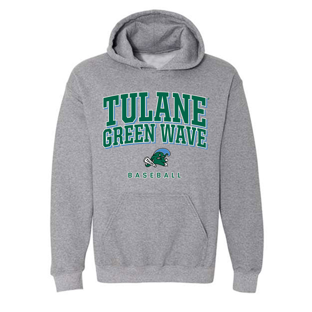 Tulane - NCAA Baseball : Blaise Wilcenski - Classic Shersey Hooded Sweatshirt