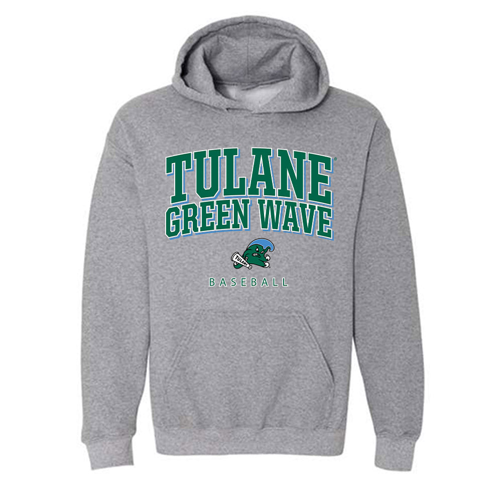 Tulane - NCAA Baseball : Brett Rowell - Classic Shersey Hooded Sweatshirt-0