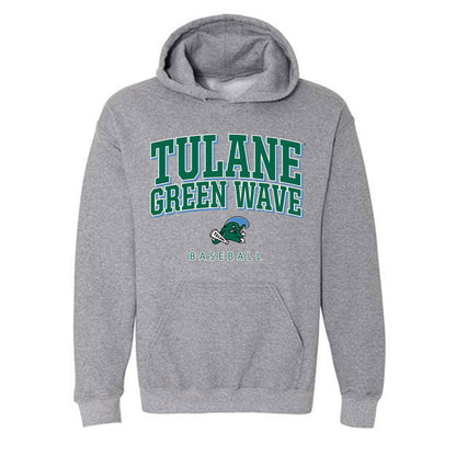 Tulane - NCAA Baseball : Brett Rowell - Classic Shersey Hooded Sweatshirt-0
