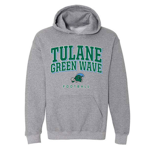 Tulane - NCAA Football : Jahrie Garner - Classic Shersey Hooded Sweatshirt-0