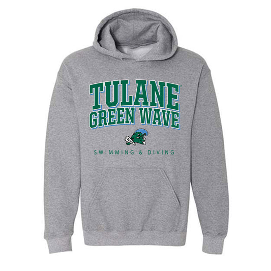 Tulane - NCAA Women's Swimming & Diving : Samantha Schoenborn - Classic Shersey Hooded Sweatshirt-0