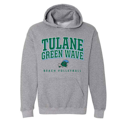 Tulane - NCAA Beach Volleyball : Bella Griffin - Classic Shersey Hooded Sweatshirt-0