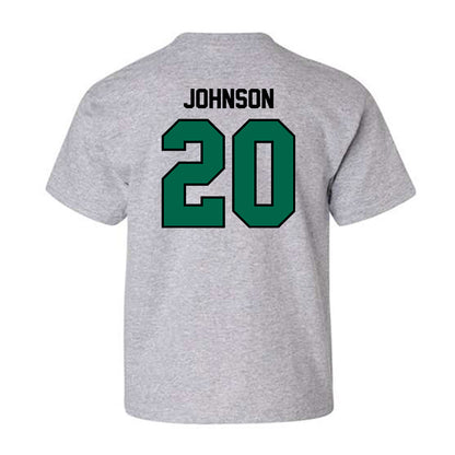 Tulane - NCAA Football : Jahiem Johnson - Classic Shersey Youth T-Shirt-1