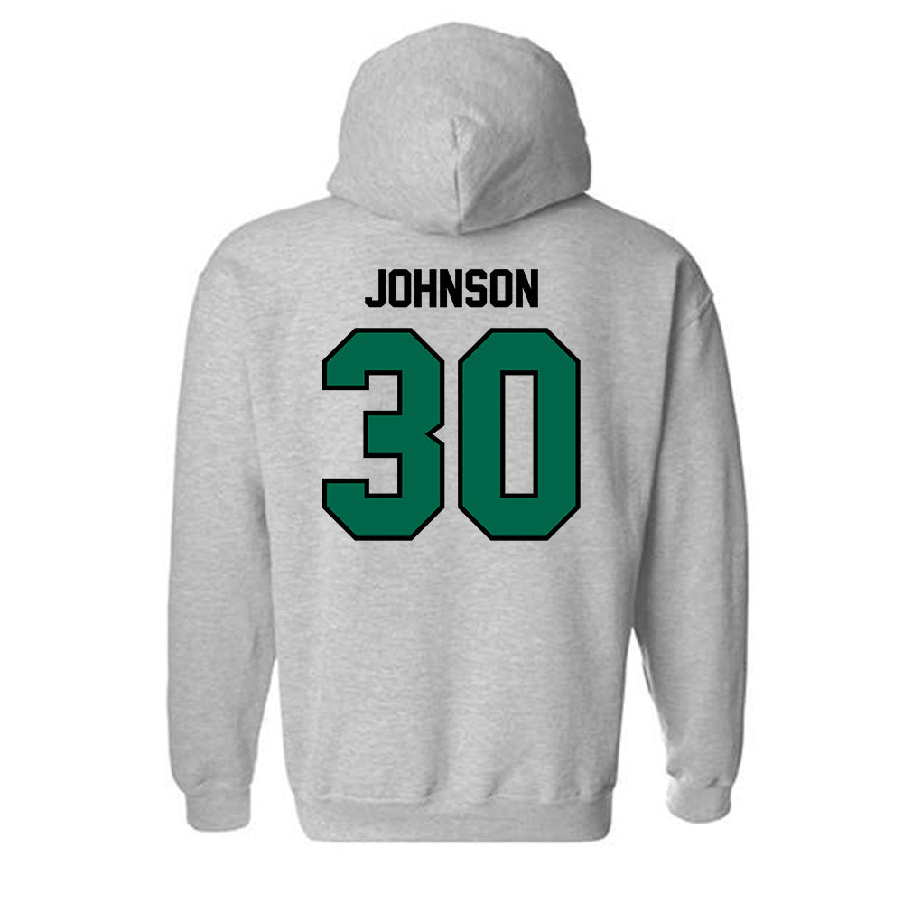 Tulane - NCAA Baseball : Nate Johnson - Classic Shersey Hooded Sweatshirt-1