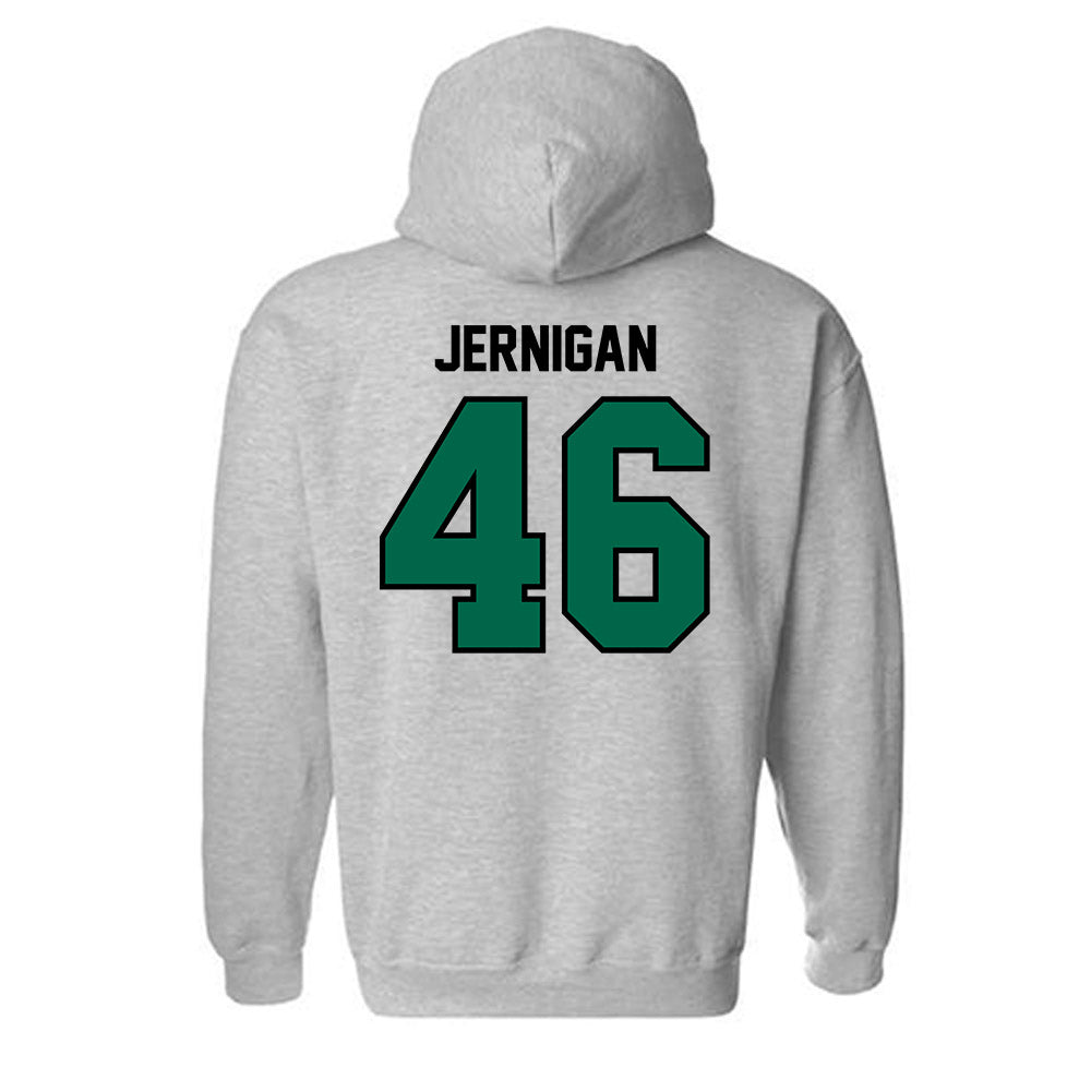 Tulane - NCAA Football : Tate Jernigan - Classic Shersey Hooded Sweatshirt-1