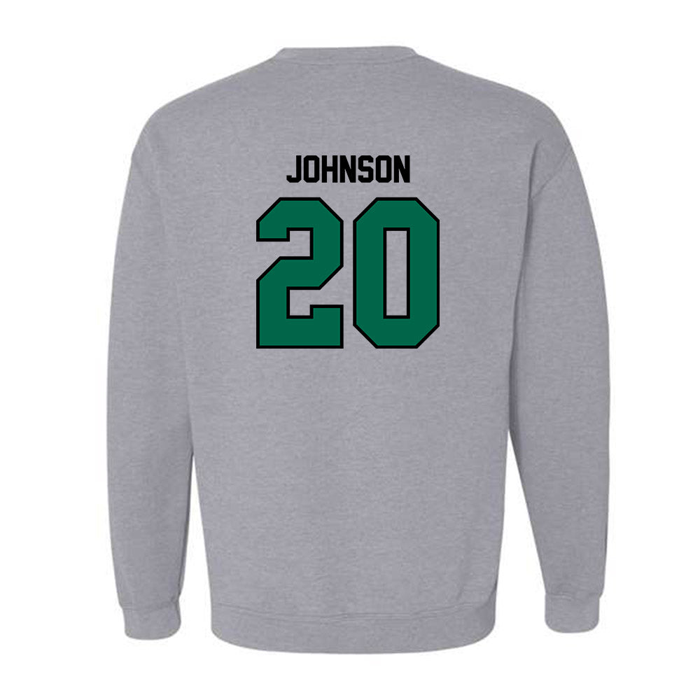 Tulane - NCAA Football : Jahiem Johnson - Classic Shersey Crewneck Sweatshirt-1