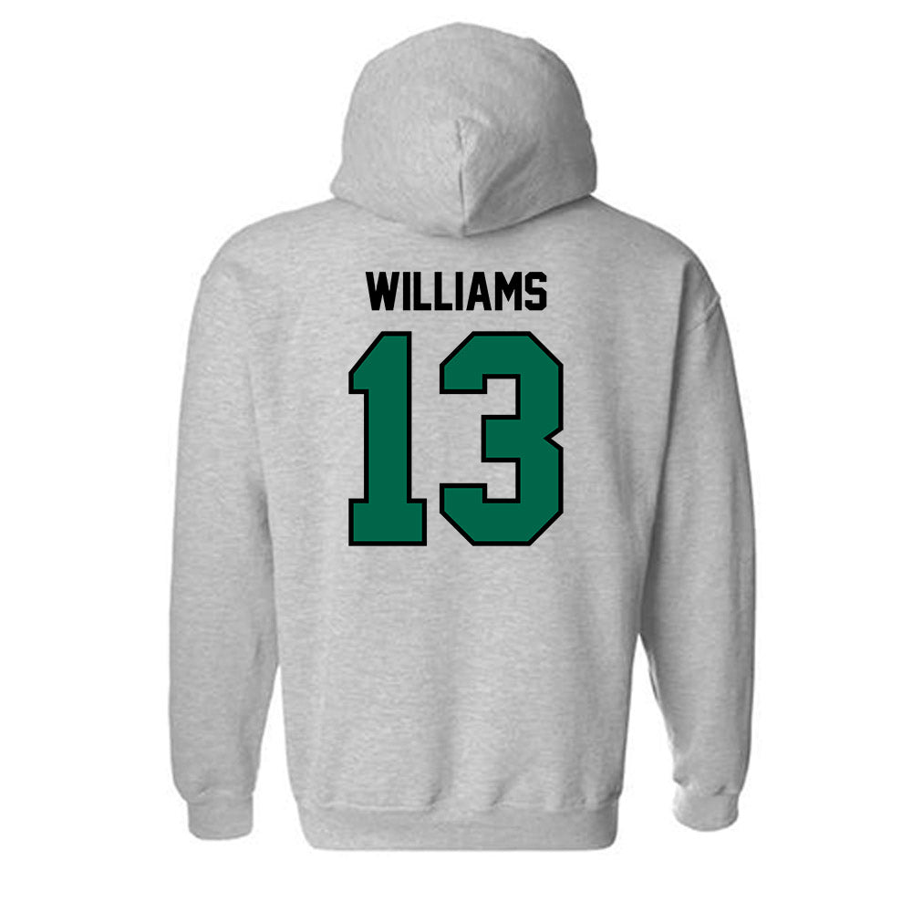 Tulane - NCAA Men's Basketball : Tre' Williams - Classic Shersey Hooded Sweatshirt-1