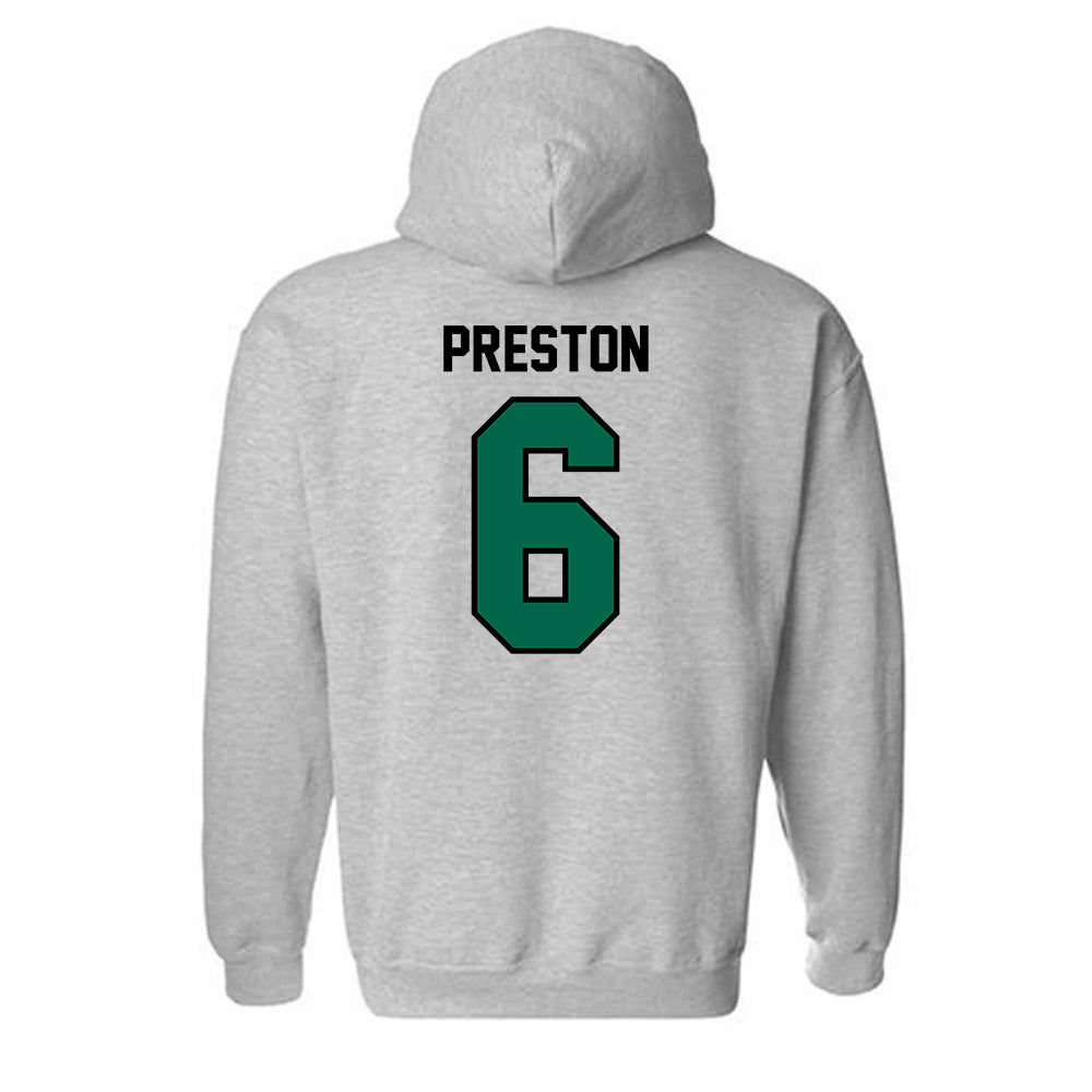 Tulane - NCAA Football : Shazz Preston - Classic Shersey Hooded Sweatshirt-1