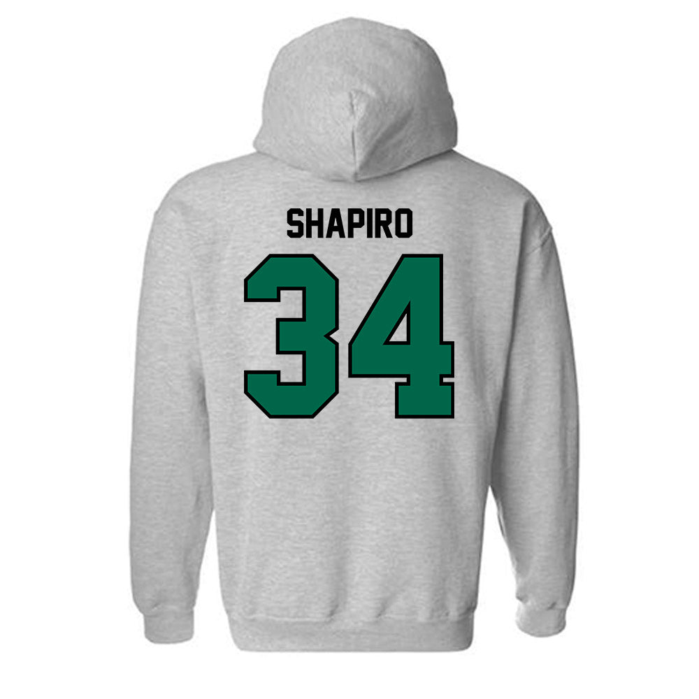 Tulane - NCAA Men's Basketball : Jake Shapiro - Classic Shersey Hooded Sweatshirt-1