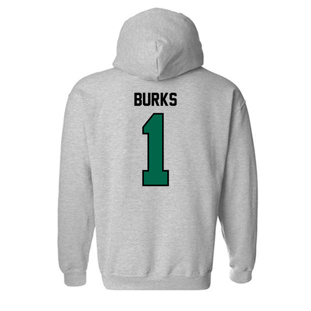 Tulane - NCAA Women's Volleyball : Avery Burks - Classic Shersey Hooded Sweatshirt-1