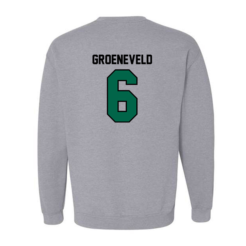 Tulane - NCAA Baseball : Aj Groeneveld - Classic Shersey Crewneck Sweatshirt-1