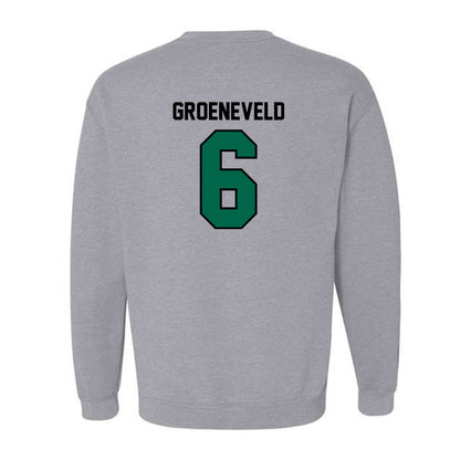 Tulane - NCAA Baseball : Aj Groeneveld - Classic Shersey Crewneck Sweatshirt-1