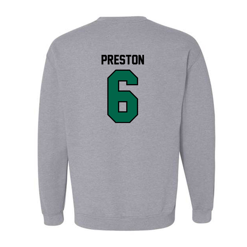 Tulane - NCAA Football : Shazz Preston - Classic Shersey Crewneck Sweatshirt-1