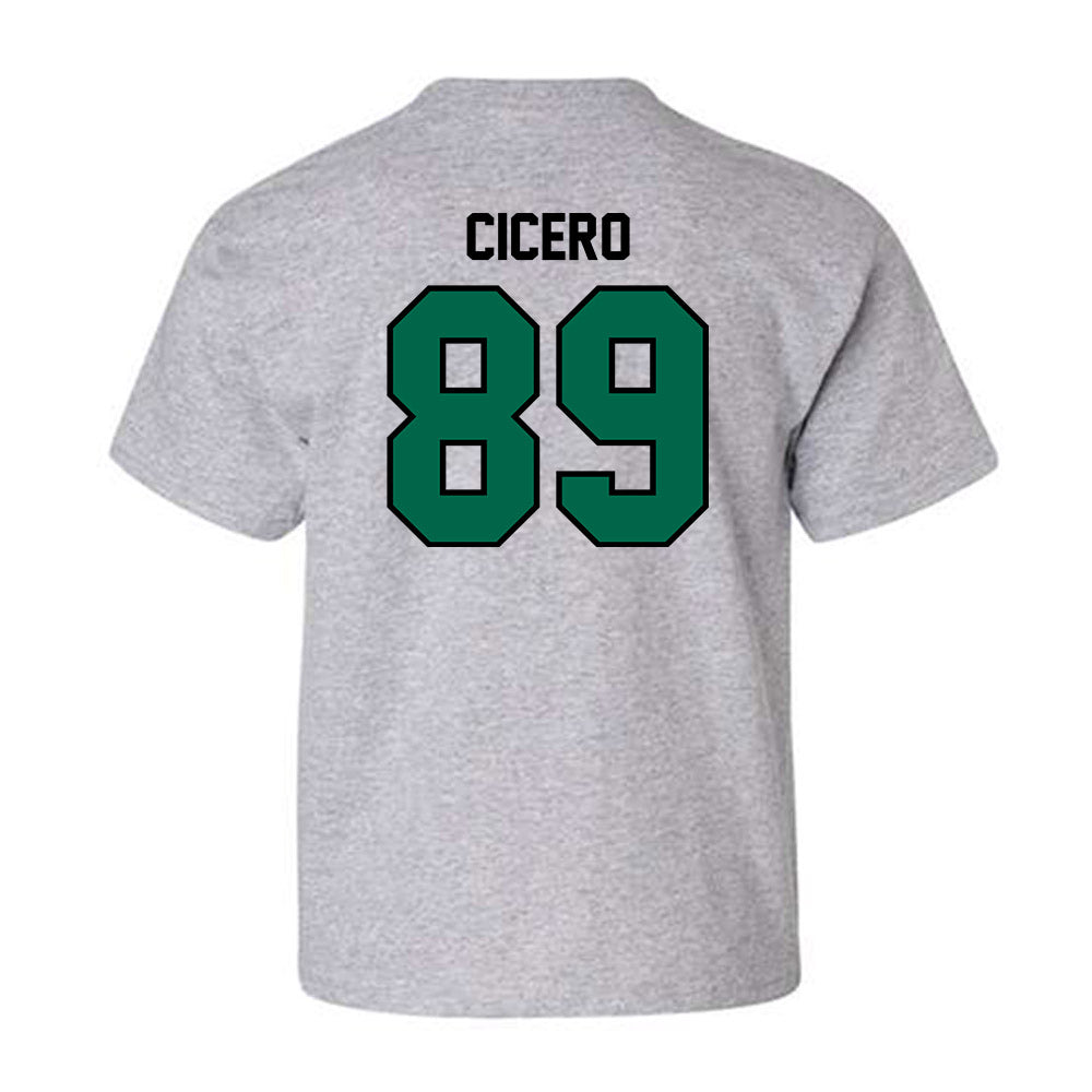 Tulane - NCAA Football : Donovan Cicero - Classic Shersey Youth T-Shirt-1