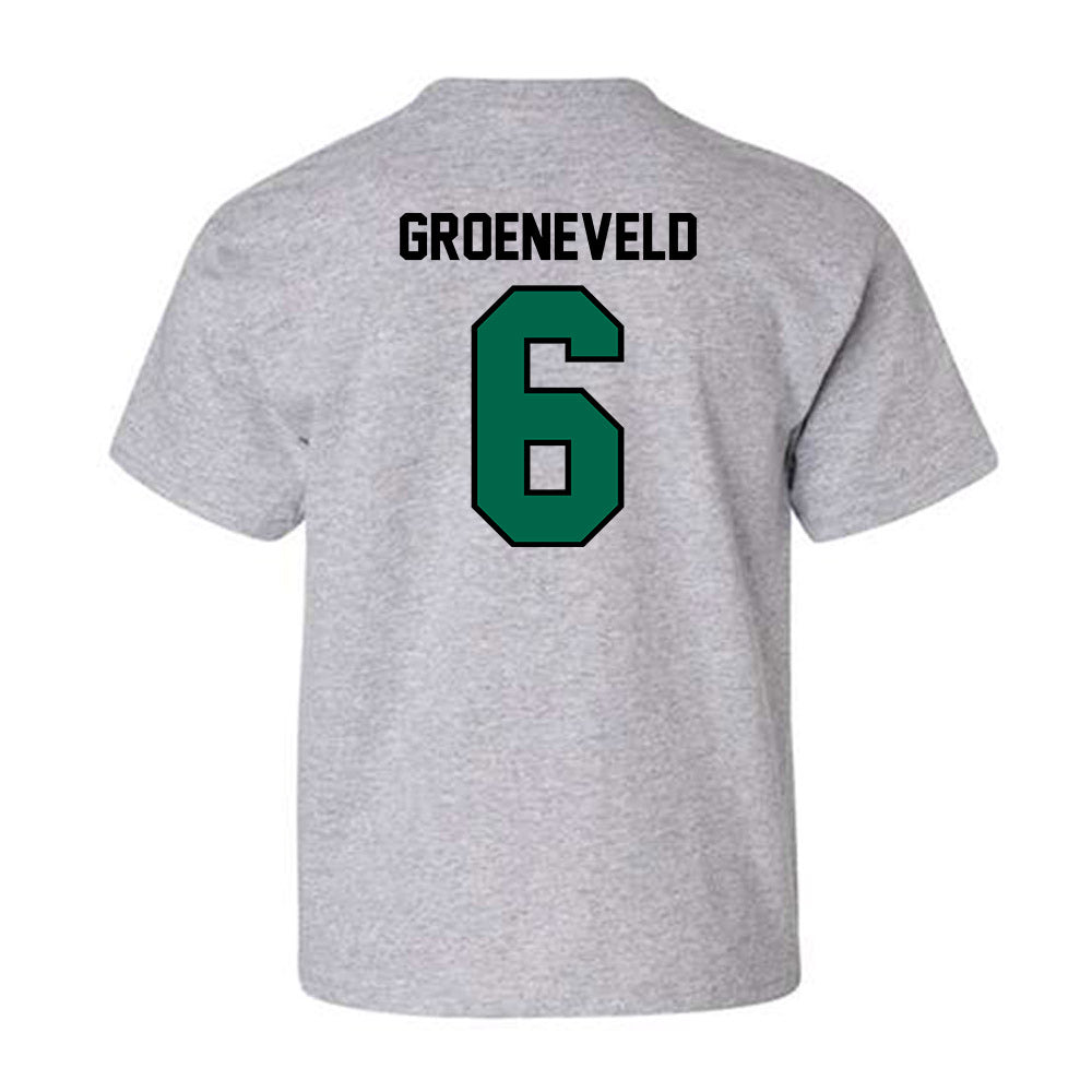 Tulane - NCAA Baseball : Aj Groeneveld - Classic Shersey Youth T-Shirt-1