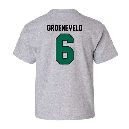 Tulane - NCAA Baseball : Aj Groeneveld - Classic Shersey Youth T-Shirt-1