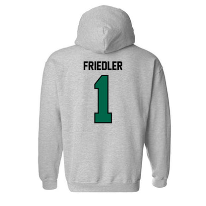 Tulane - NCAA Men's Tennis : Asaf Friedler - Classic Shersey Hooded Sweatshirt-1