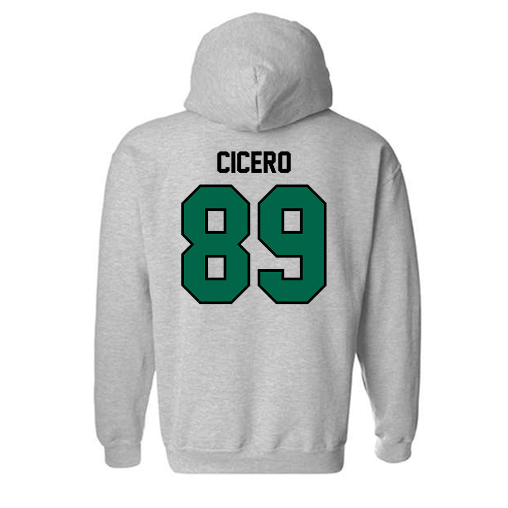 Tulane - NCAA Football : Donovan Cicero - Classic Shersey Hooded Sweatshirt-1