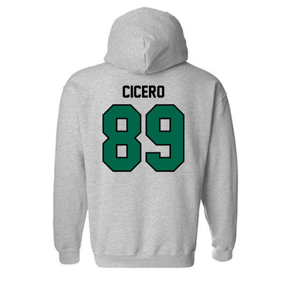 Tulane - NCAA Football : Donovan Cicero - Classic Shersey Hooded Sweatshirt-1