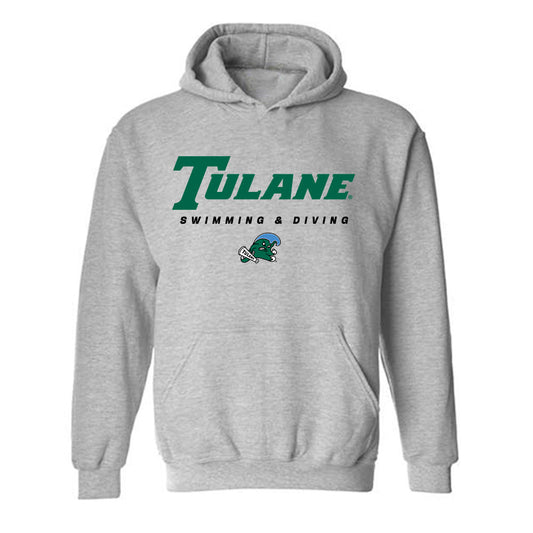 Tulane - NCAA Women's Swimming & Diving : Catherine Russo - Classic Shersey Hooded Sweatshirt-0