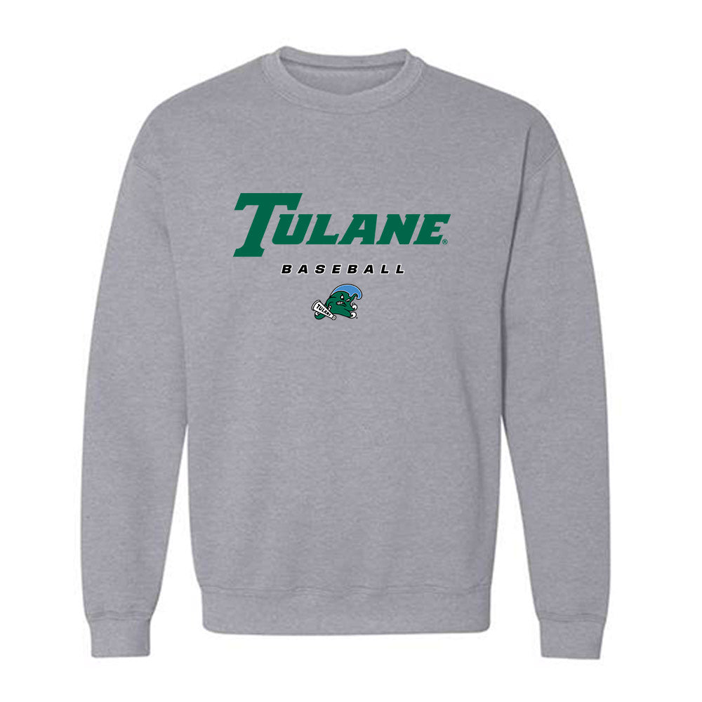 Tulane - NCAA Baseball : Cole Berge - Classic Shersey Crewneck Sweatshirt-0