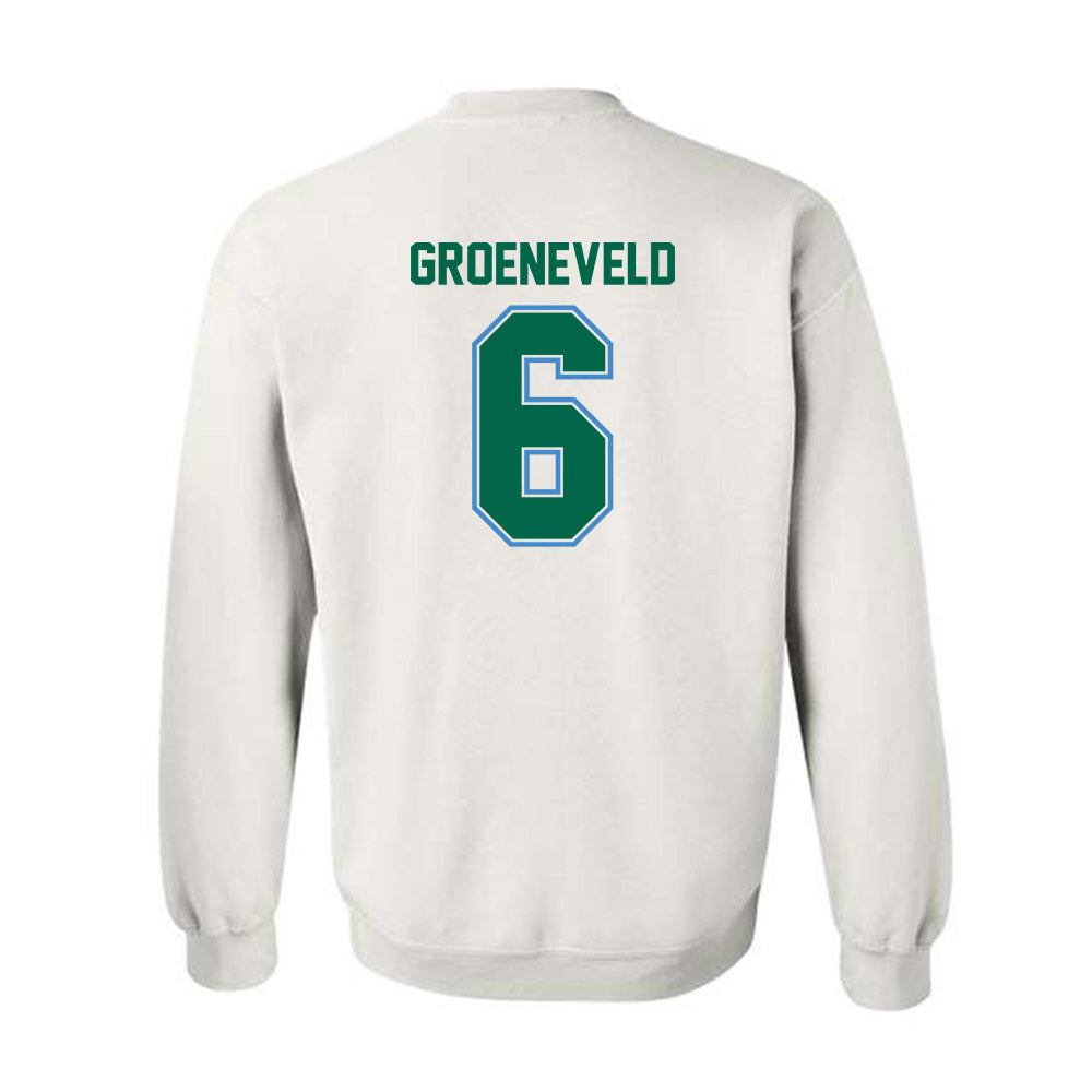Tulane - NCAA Baseball : Aj Groeneveld - Crewneck Sweatshirt-1