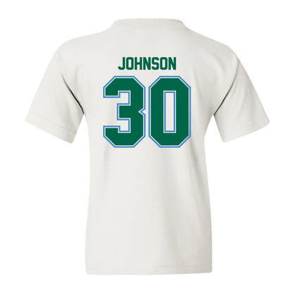 Tulane - NCAA Baseball : Nate Johnson - Youth T-Shirt-1
