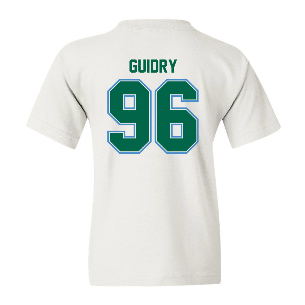 Tulane - NCAA Football : Geordan Guidry - Youth T-Shirt