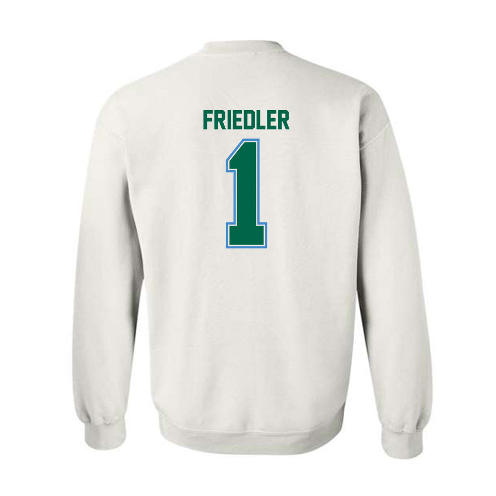 Tulane - NCAA Men's Tennis : Asaf Friedler - Crewneck Sweatshirt-1