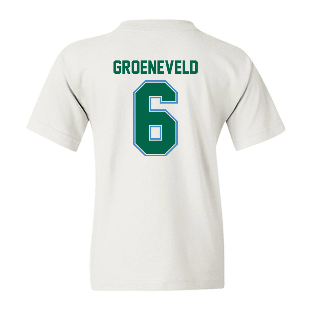 Tulane - NCAA Baseball : Aj Groeneveld - Youth T-Shirt-1