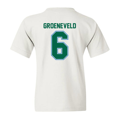 Tulane - NCAA Baseball : Aj Groeneveld - Youth T-Shirt-1