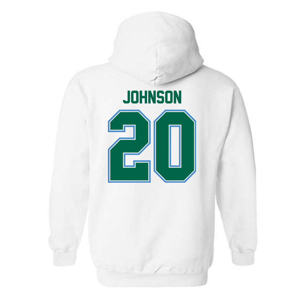 Tulane - NCAA Football : Jahiem Johnson - Hooded Sweatshirt