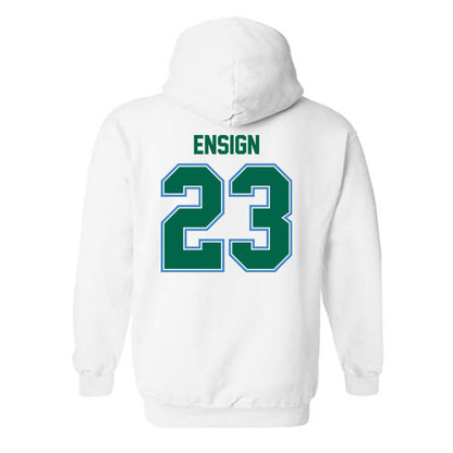 Tulane - NCAA Beach Volleyball : Skylar Ensign - Hooded Sweatshirt-1