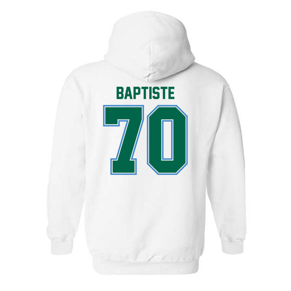 Tulane - NCAA Football : Juelz Baptiste - Hooded Sweatshirt-1