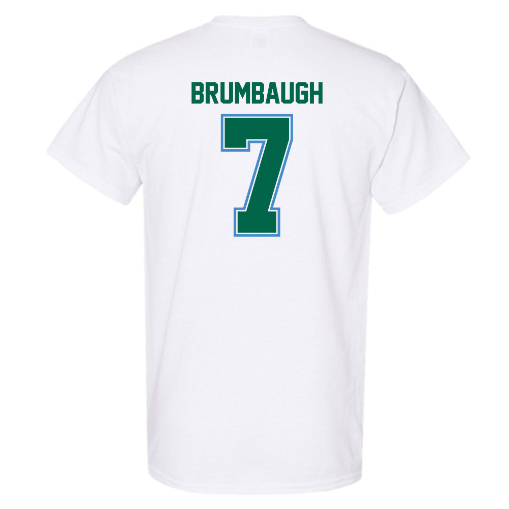 Tulane - NCAA Men's Basketball : Rowan Brumbaugh - T-Shirt-1