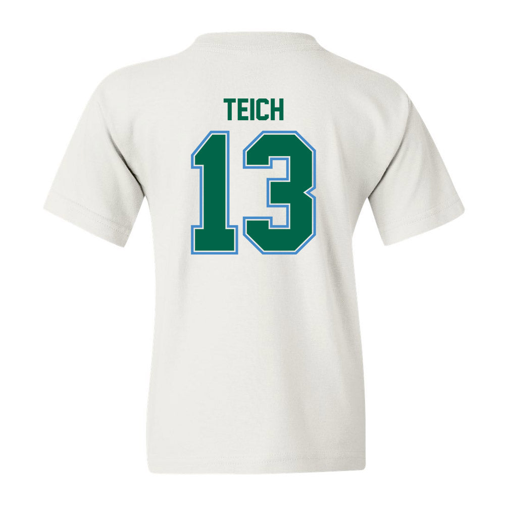 Tulane - NCAA Men's Basketball : Joseph Teich - Youth T-Shirt