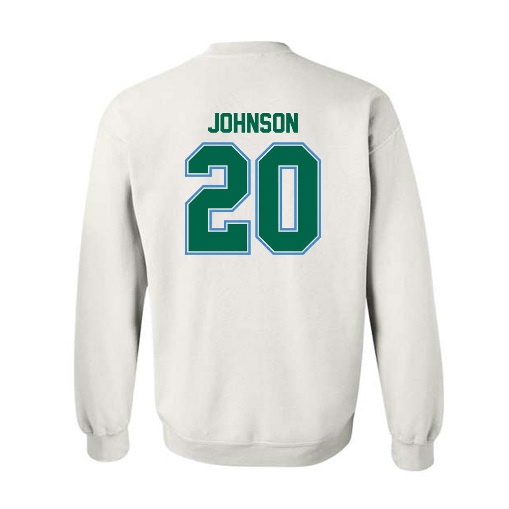 Tulane - NCAA Football : Jahiem Johnson - Crewneck Sweatshirt