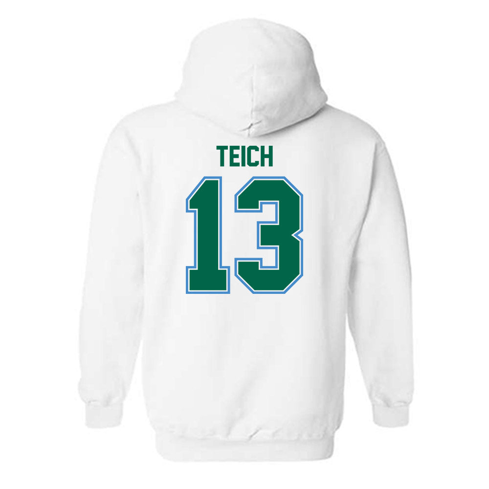 Tulane - NCAA Men's Basketball : Joseph Teich - Hooded Sweatshirt