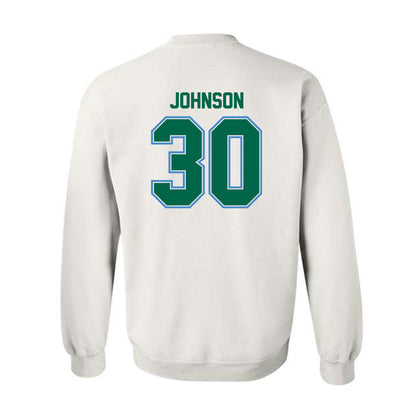 Tulane - NCAA Baseball : Nate Johnson - Crewneck Sweatshirt-1