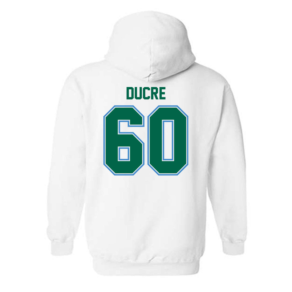 Tulane - NCAA Football : Jaxon Ducre - Hooded Sweatshirt-1