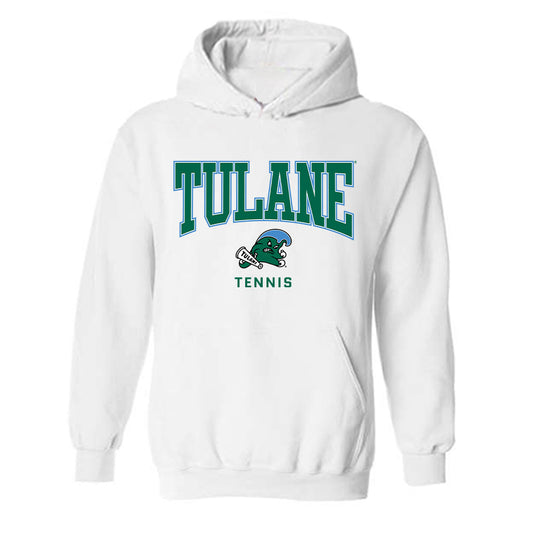 Tulane - NCAA Men's Tennis : Asaf Friedler - Hooded Sweatshirt-0