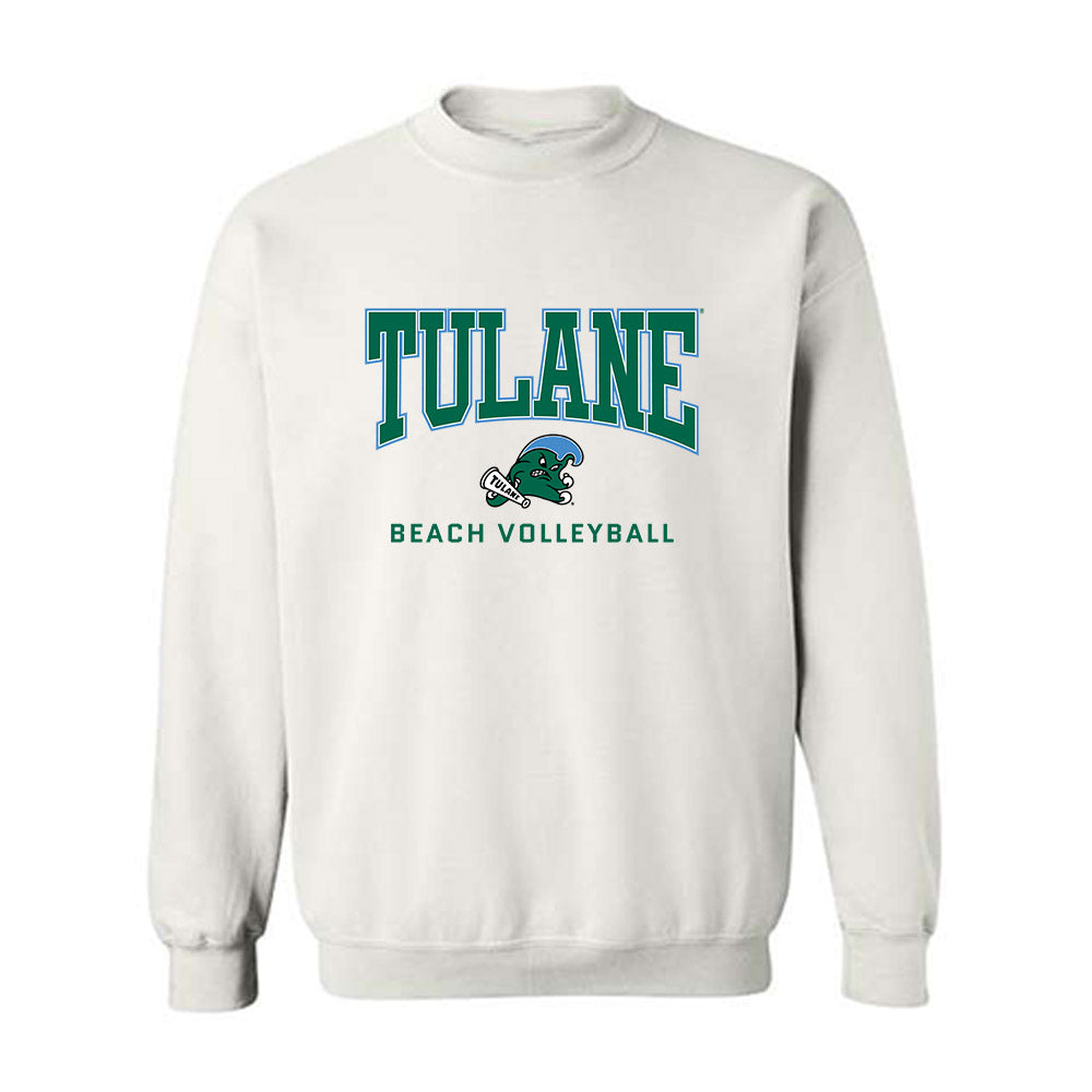 Tulane - NCAA Beach Volleyball : McKenzie Cutler - Crewneck Sweatshirt-0