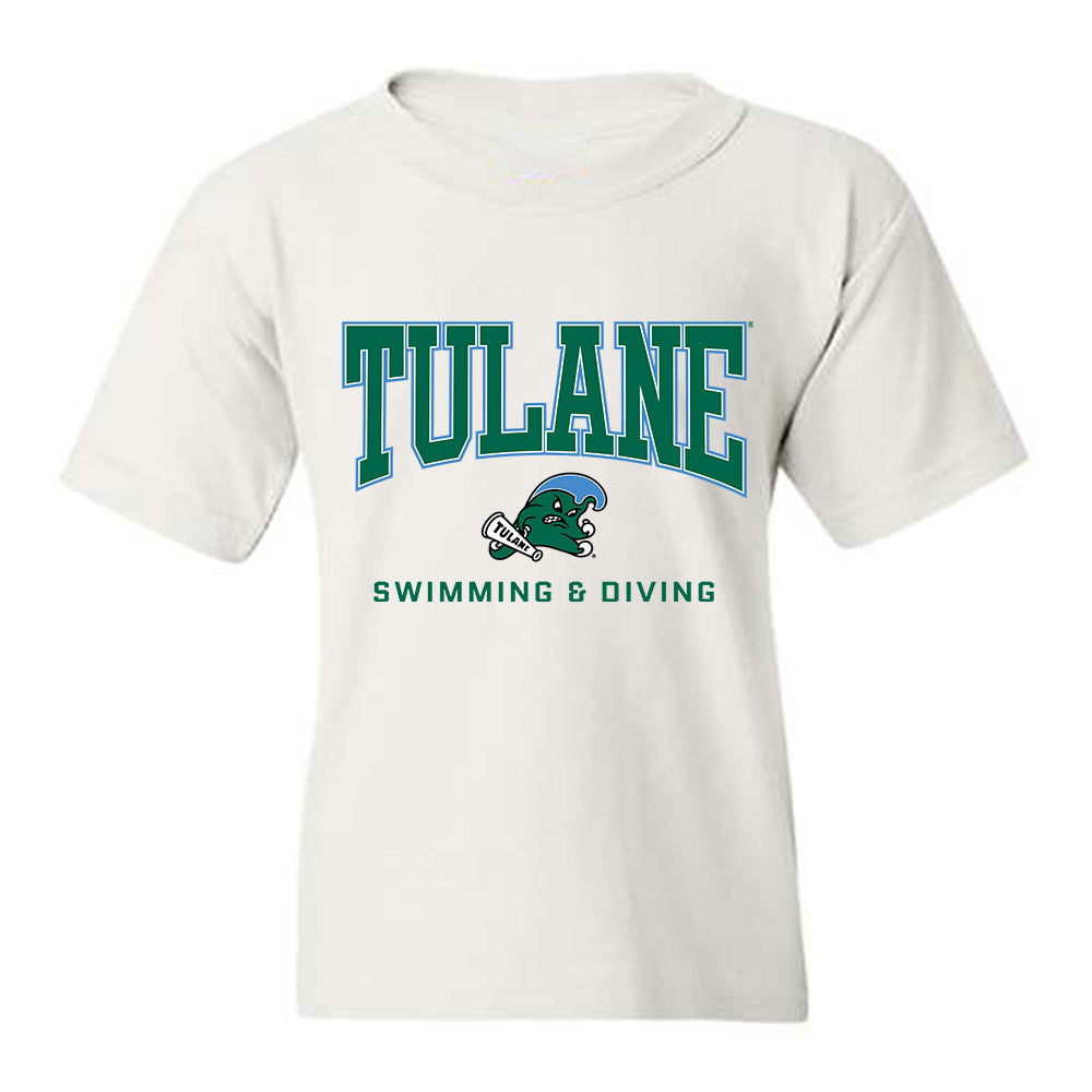 Tulane - NCAA Women's Swimming & Diving : Catherine Russo - Youth T-Shirt-0