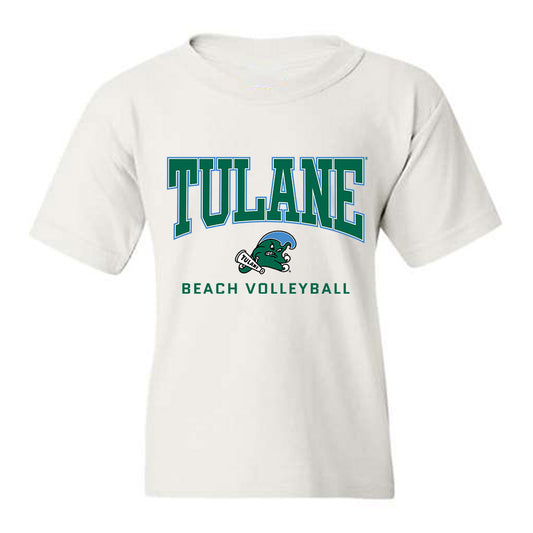 Tulane - NCAA Beach Volleyball : Lauren Mann - Youth T-Shirt-0