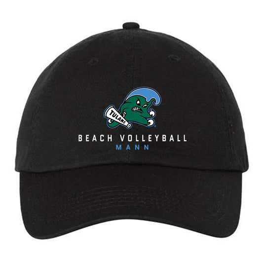 Tulane - NCAA Beach Volleyball : Lauren Mann - Dad Hat-0