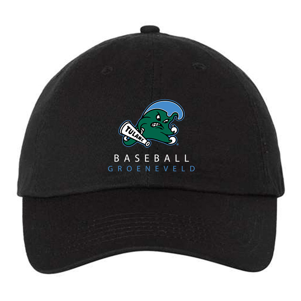 Tulane - NCAA Baseball : Aj Groeneveld - Dad Hat-0