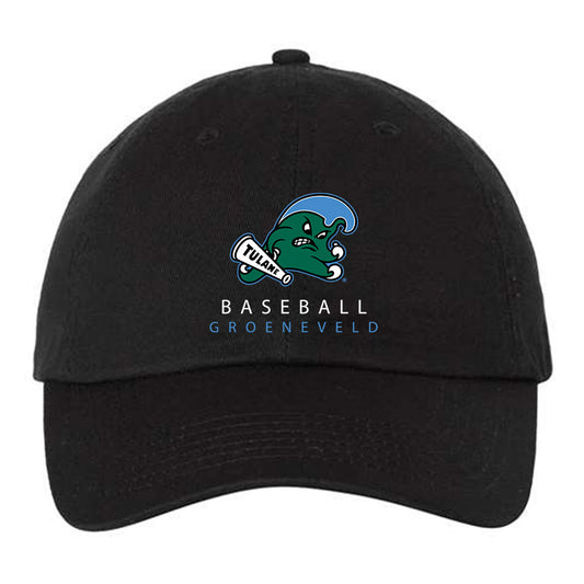 Tulane - NCAA Baseball : Aj Groeneveld - Dad Hat-0