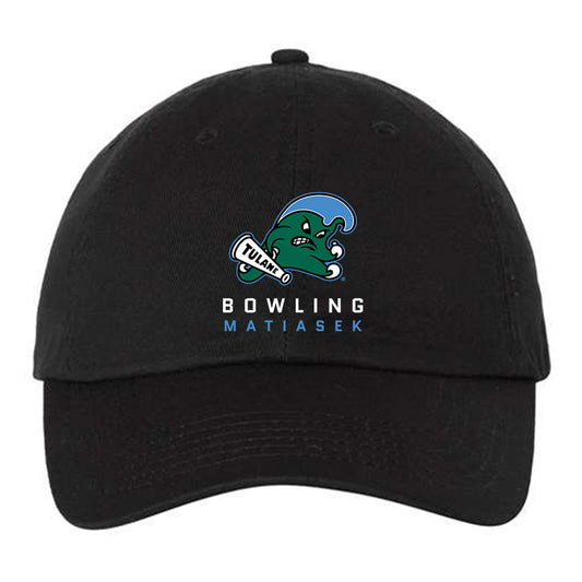 Tulane - NCAA Women's Bowling : Paige Matiasek - Dad Hat-0