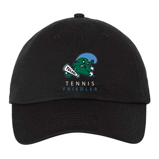 Tulane - NCAA Men's Tennis : Asaf Friedler - Dad Hat-0
