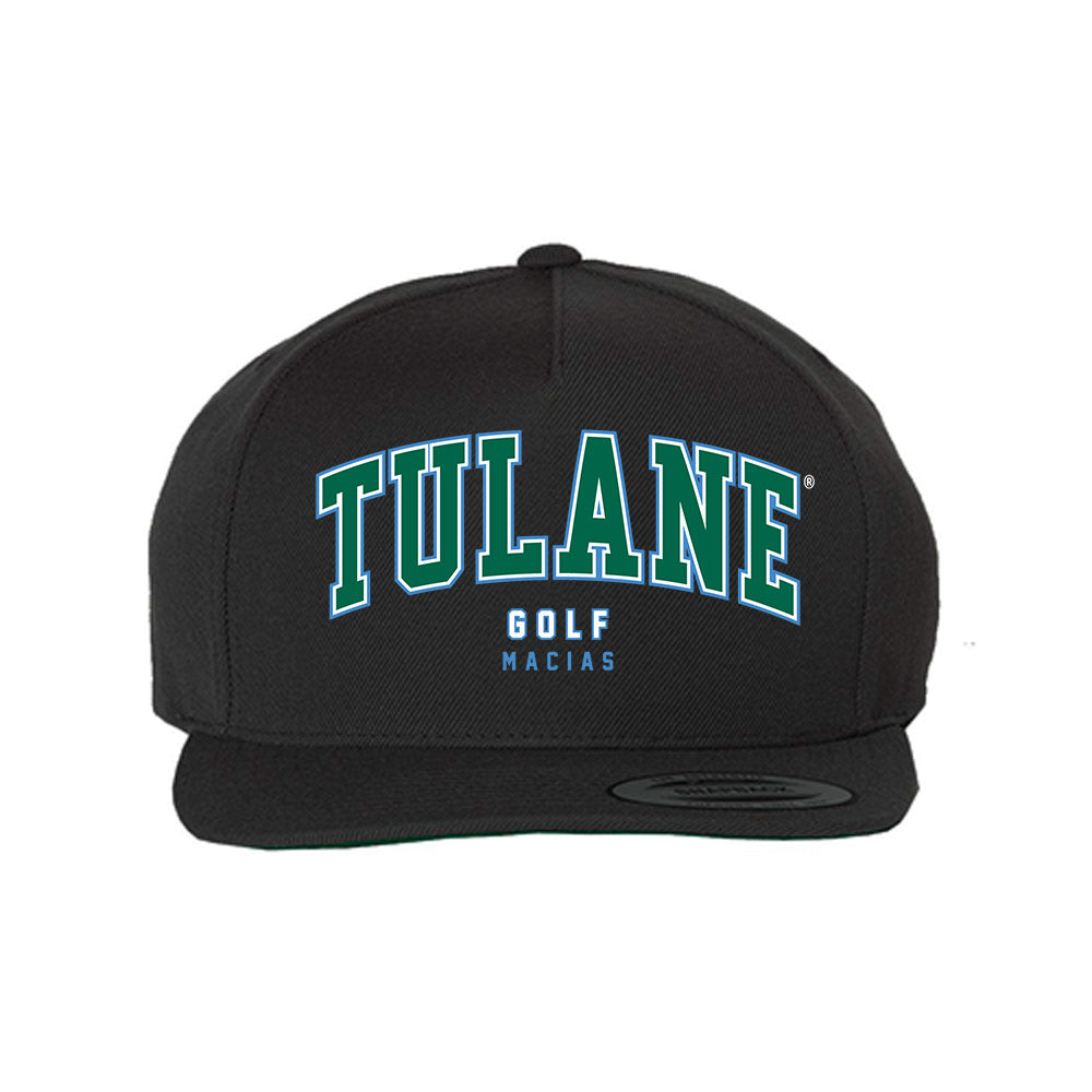Tulane - NCAA Women's Golf : Sophia Macias - Snapback Hat-0